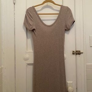 Wilfred Free Midi Ribbed Dress